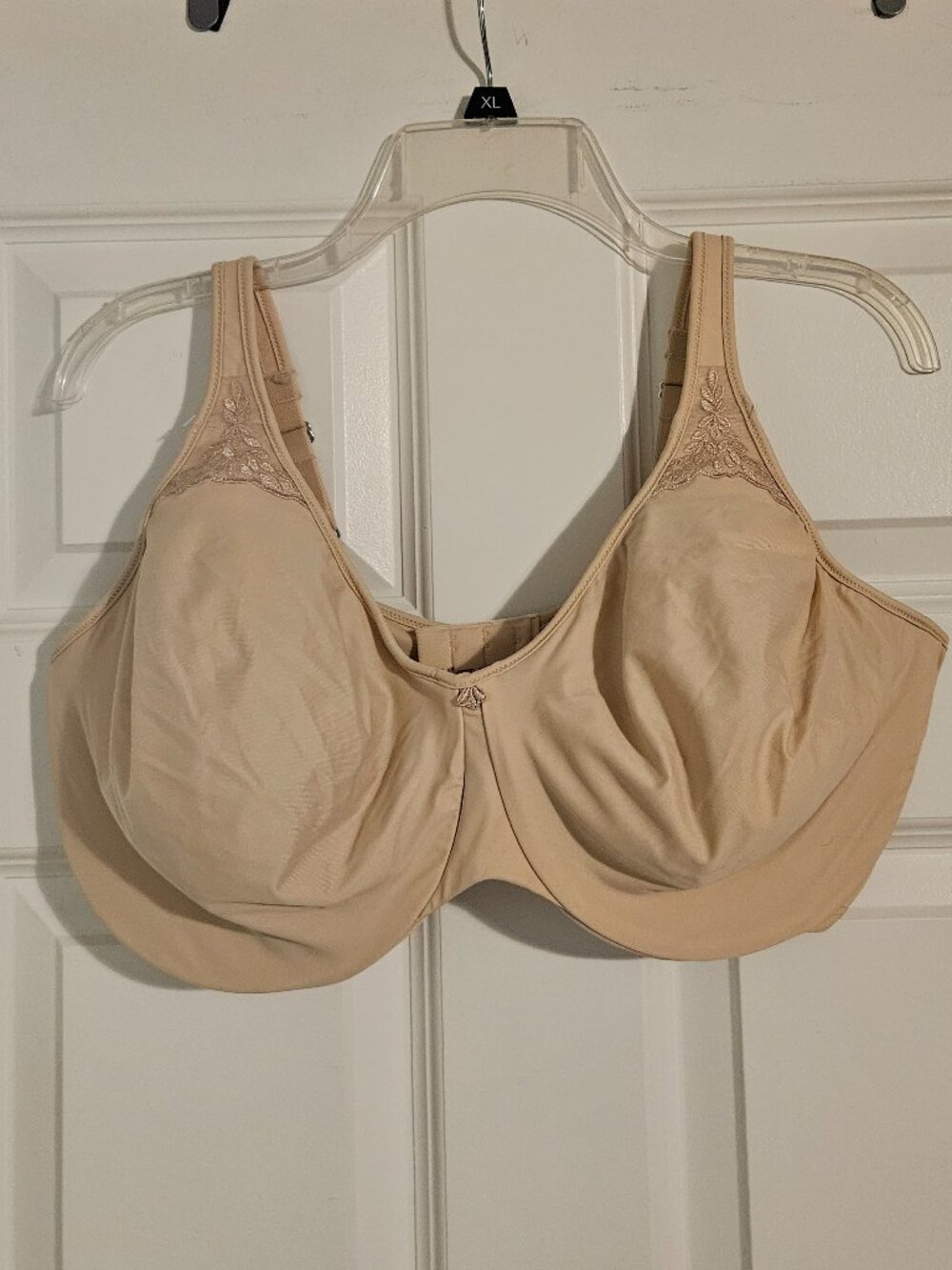Bali 42DDD Nude Full Coverage Underwire Bra Beige Comfort Support Never Worn